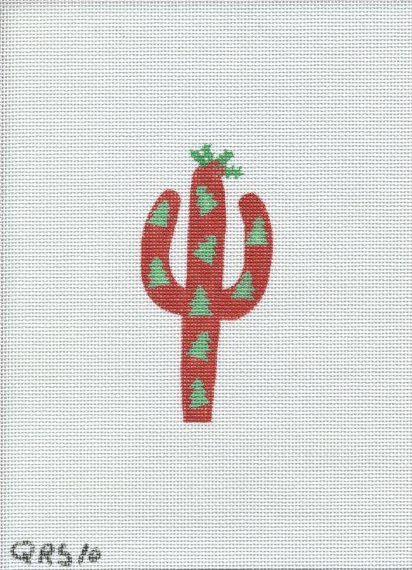 Red Cactus with trees- QRS 10