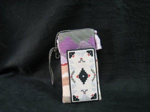 Southwest glass/ipod case or scissor case A50I