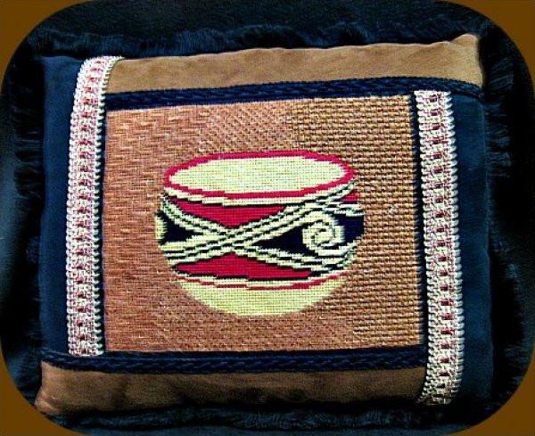 Southwest Indian Pot Pillow C4