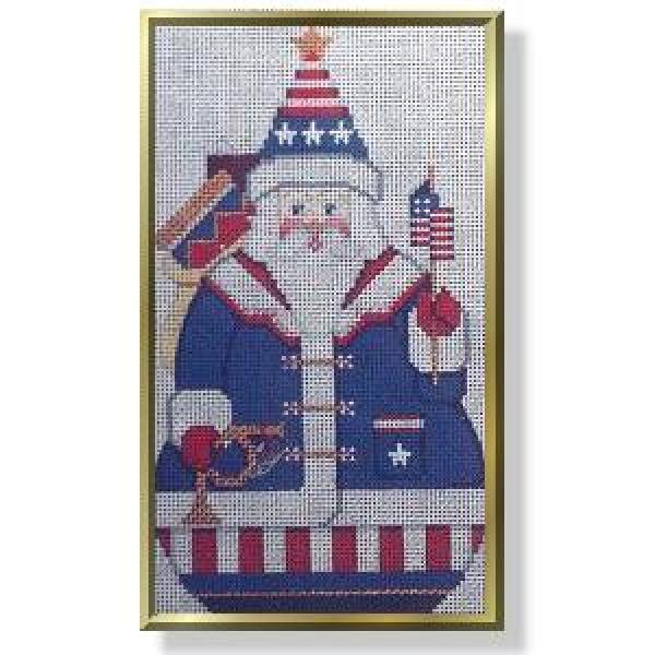 Patriotic Santa-CD404