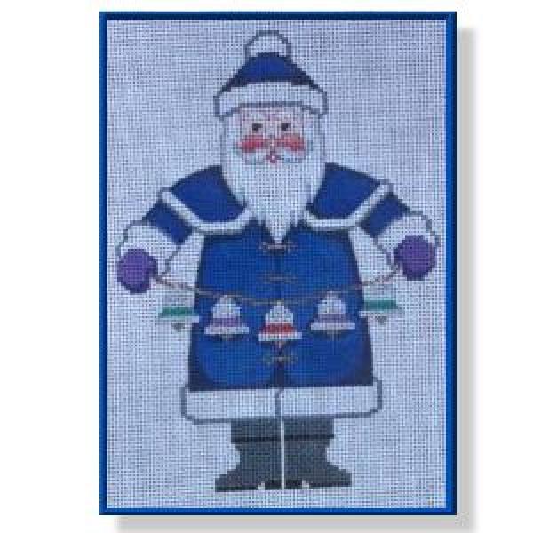 Cookie Cutter Santa - Blue-CD771