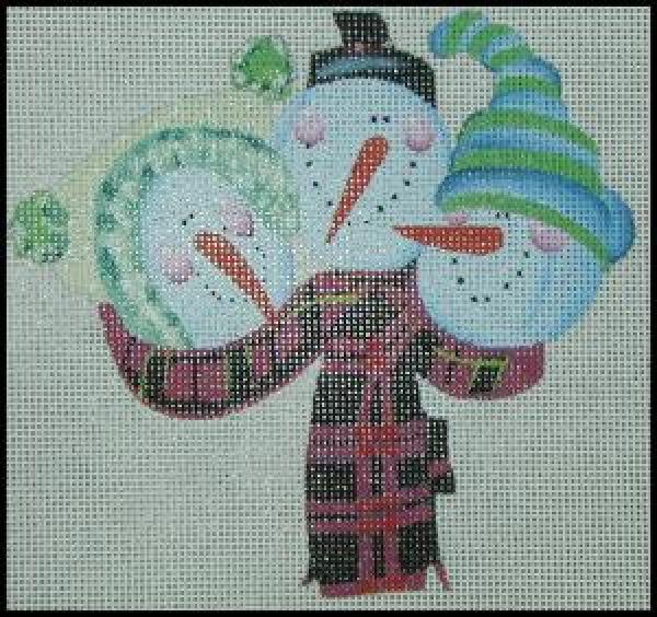 Snowman Trio Ornament-NS221A