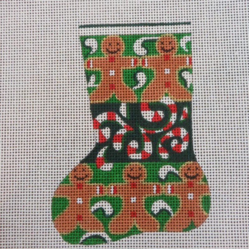 Gingerbread minisock by Alice Peterson